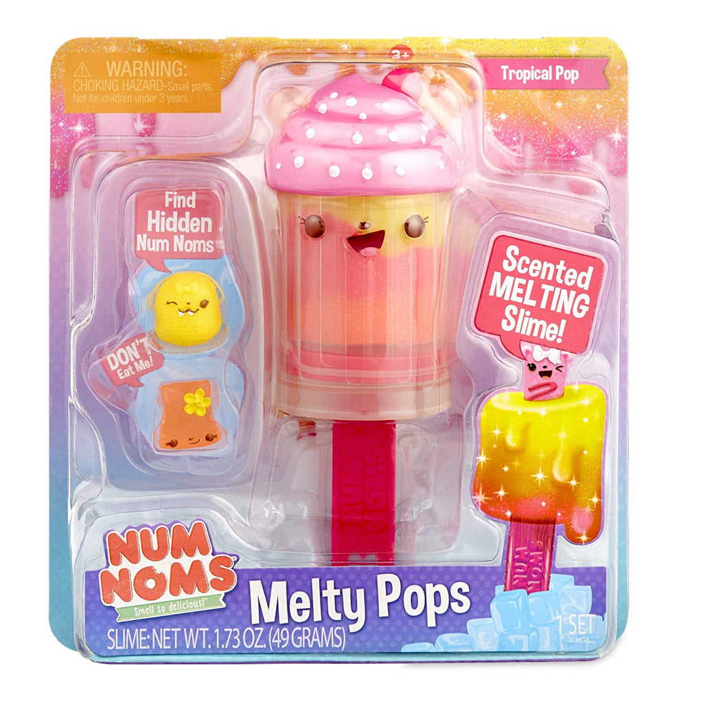 Num Noms Snackables Melty Pops Scented Melting Slime - Tropical Pop