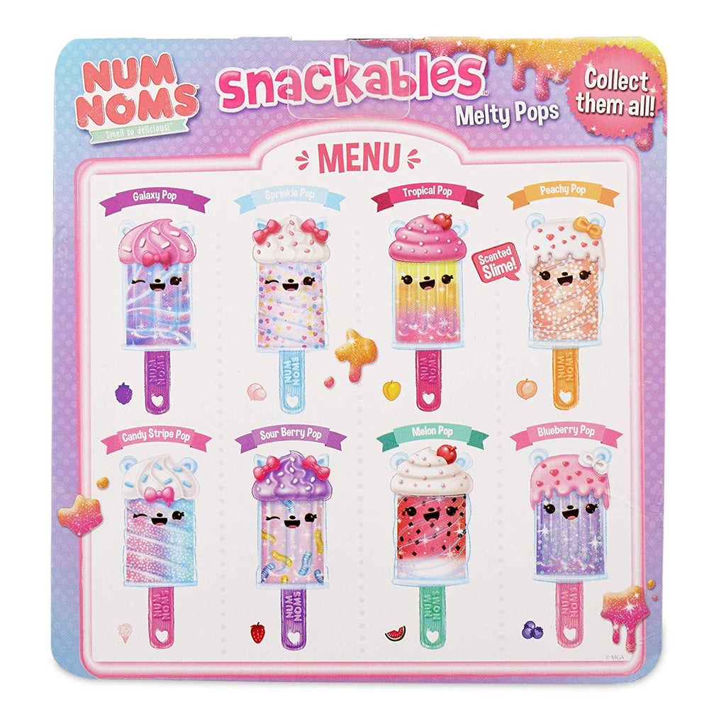 Num Noms Snackables Melty Pops Scented Melting Slime - Tropical Pop