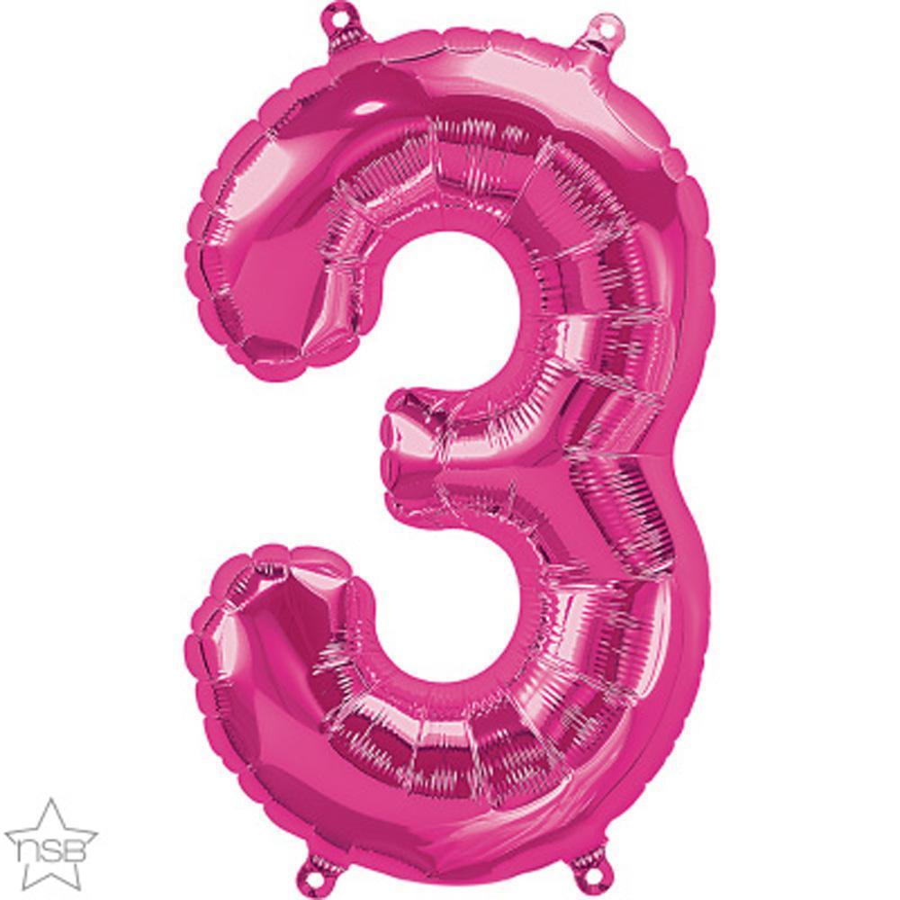 number-3-magenta-die-cut-foil-balloon-16in-41cm-59067m(pk)-1