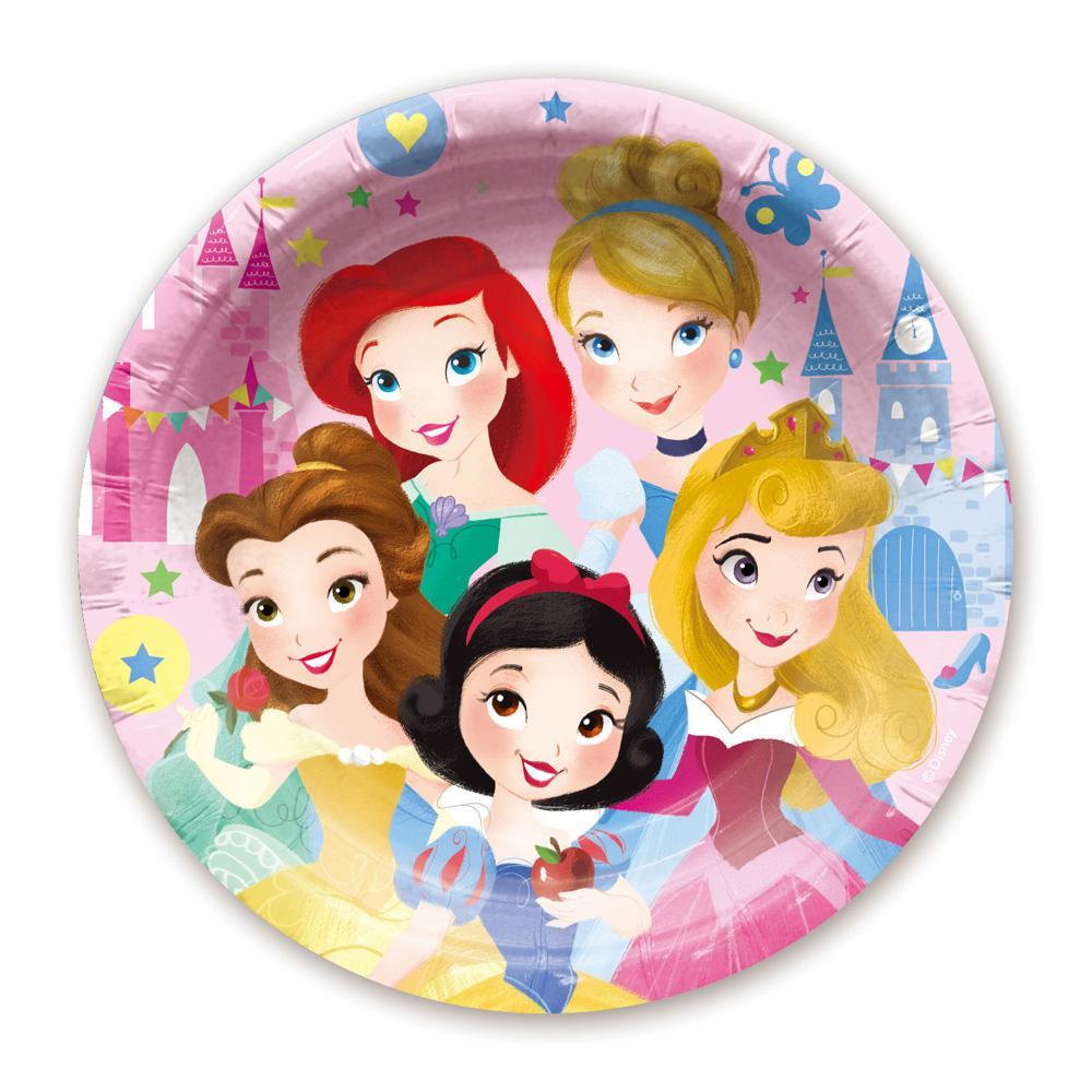 princess-kingdom-paper-dessert-plate-18cm-pack-of-6-1